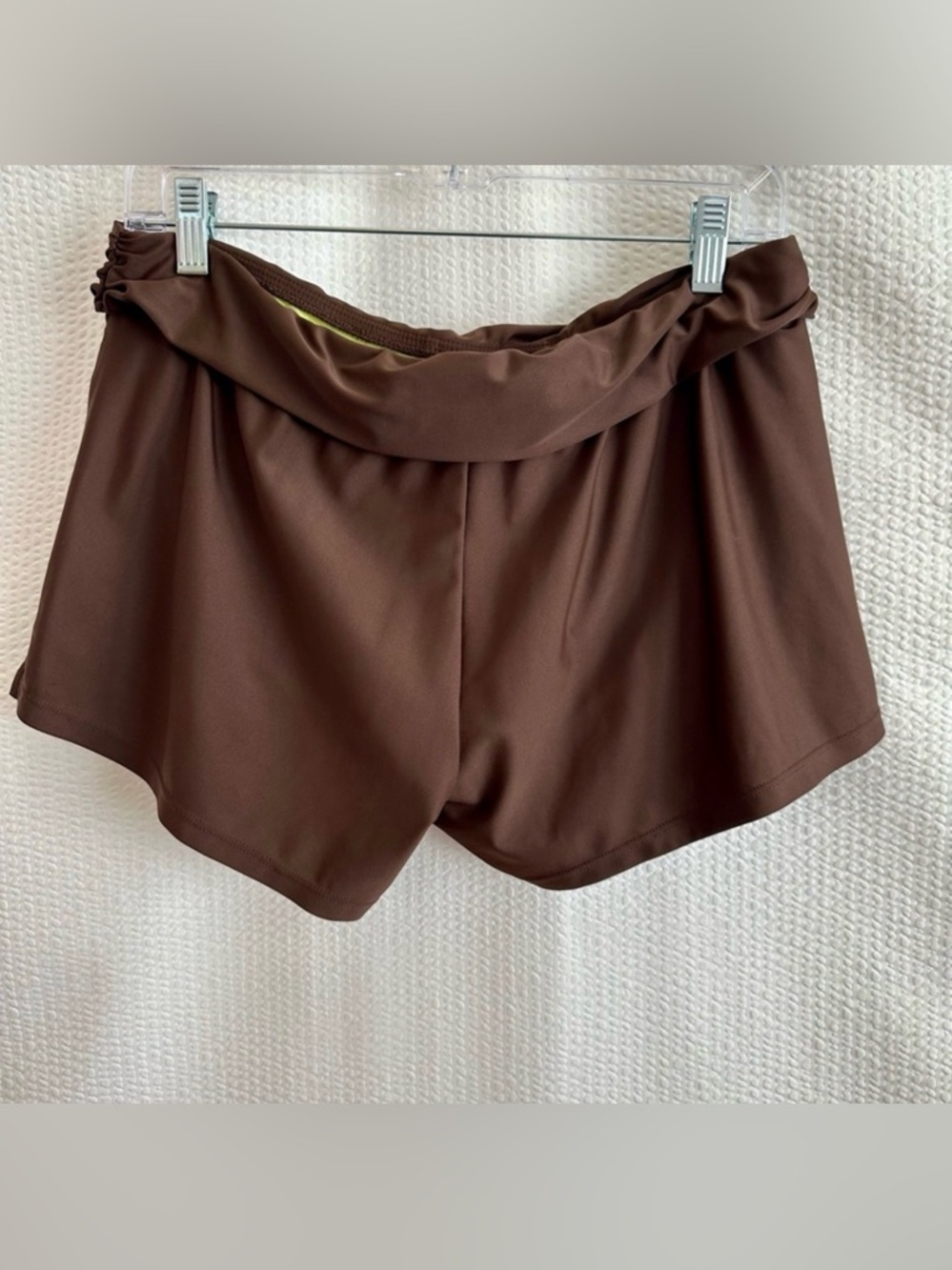 Athleta Splash Women’s Brown Swim Shorts Size: Medium